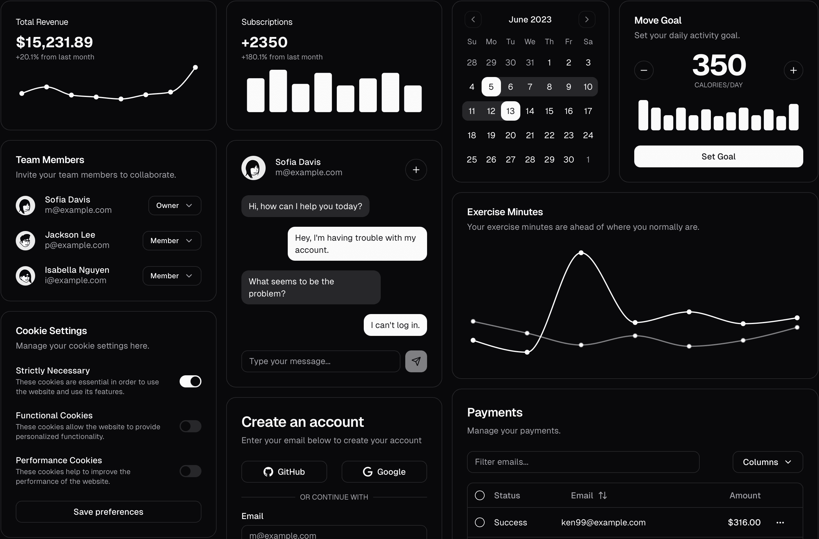 payments illustration dark